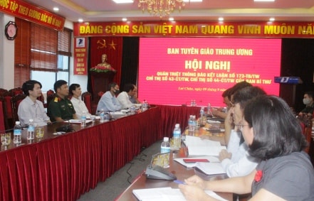 Quang cảnh dự hội nghị tại Lai Châu. Ảnh: TL.