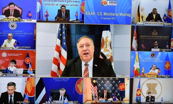 Ngoại trưởng Hoa Kỳ Mike Pompeo phát biểu tại Hội nghị