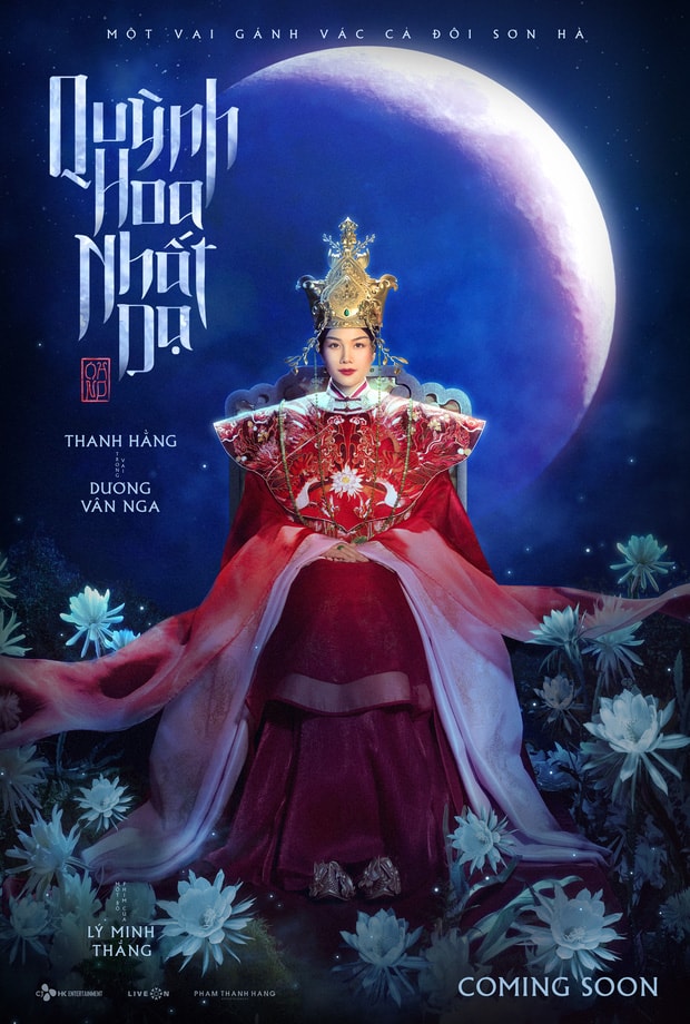 Theo chia sẻ từ Thuỷ Nguyễn, trang phục mà Thanh Hằng mặc trong poster chính thức nặng tới 9,5kg, gồm 5 lớp áo giao lĩnh lớn, nhỏ từ trong ra ngoài (còn gọi là trường lĩnh), 2 lớp váy, tà áo kéo từ trái qua phải với hàng nút sao gắn tỉ mỉ giữa ngực. Thiết kế cầu kỳ nhiều lớp, cùng dáng áo thụng và tay áo dài rộng chính là một chuẩn mực để thể hiện vị trí tôn quý của người mặc trong xã hội bấy giờ