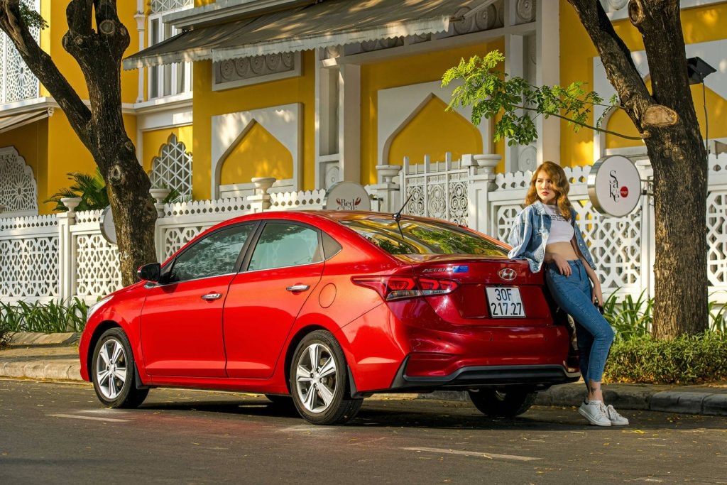 Xe Hyundai Accent tiếp tục dẫn đầu doanh số tháng 8. Ảnh: TC Motor