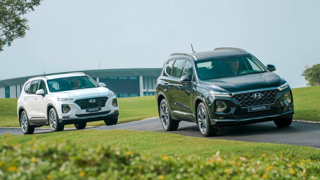 Xe Hyundai Santa Fe. Ảnh: TC Motor