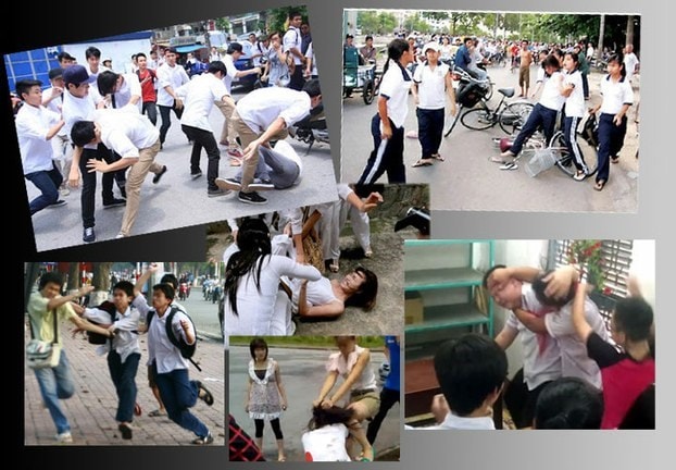Ngăn chặn bạo lực học đường cần thiết phải có nhiều hình phạt nghiêm khắc (ảnh minh họa - nguồn internet)