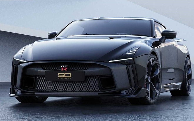 Mẫu Nissan GT-R50 của Italdesign. Ảnh: TL