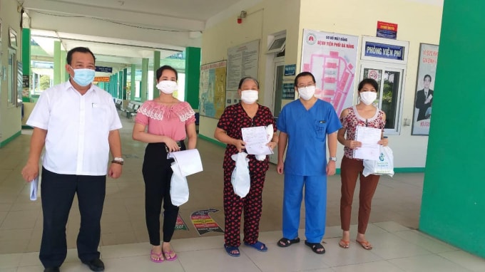 5 bệnh nhân COVID-19 tại Bệnh viện Phổi Đà Nẵng (ảnh TL).