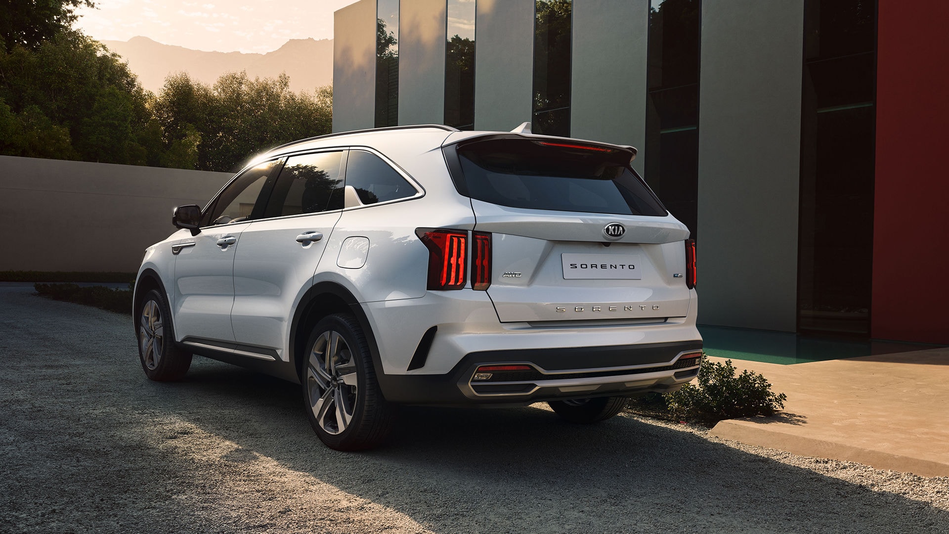 Phần đuôi của Sorento 2021. Ảnh: TL