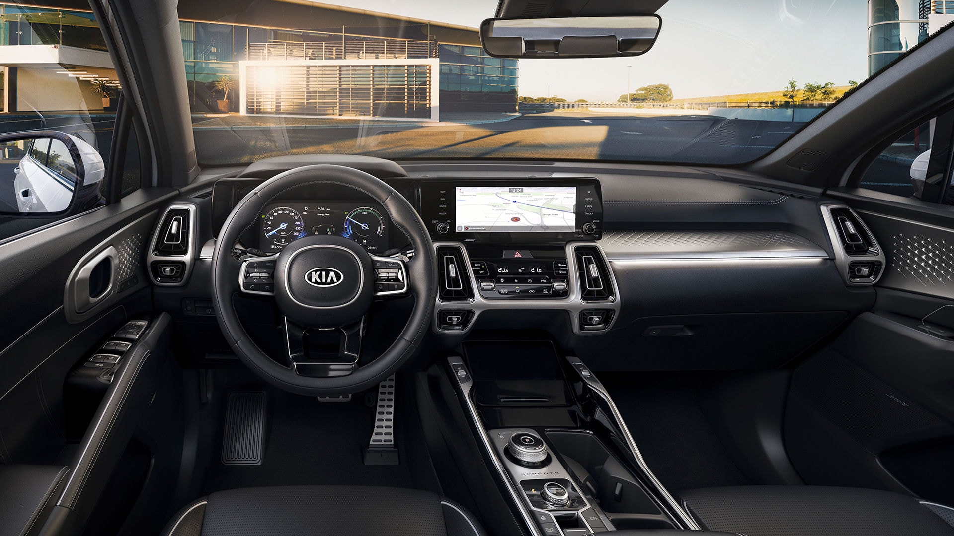 Nội thất của Sorento 2021. Ảnh: TL