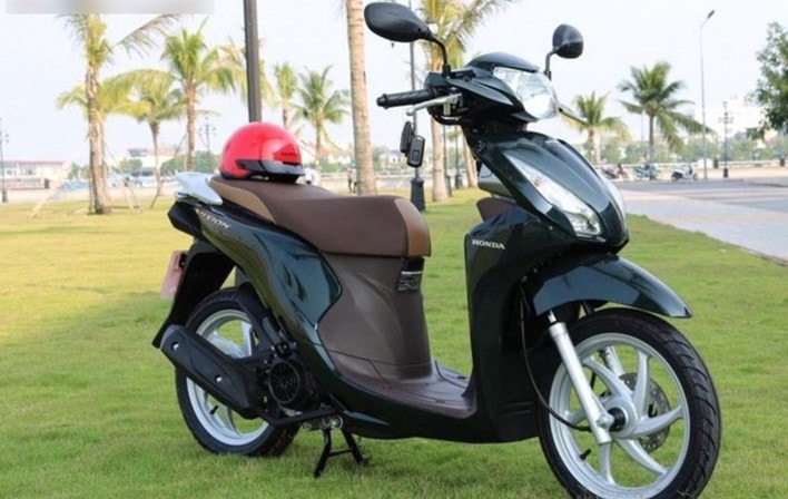 Mẫu xe máy Vision đạt doanh số đạt 54.393 xe.