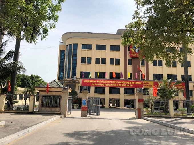 Phòng CSGT Công an tỉnh Thanh Hóa, nơi ông Lê Văn Tuân công tác