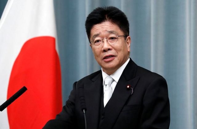 Bộ trưởng Y tế Nhật Bản Katsunobu Kato. Ảnh: Reuters