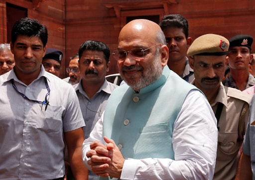 Bộ trưởng Nội vụ Ấn Độ Amit Shah mắc COVID-19. Ảnh: Reuters.