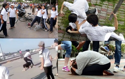 Nhiều vụ việc bạo lực học đường khiến dư luận bất an.