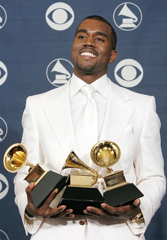 Kanye West chiến thắng 21 giải Grammy trong sự nghiệp.