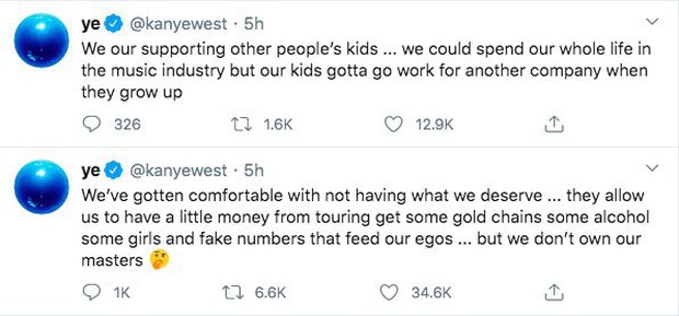 Những dòng tweet điên cuồng của Kanye: