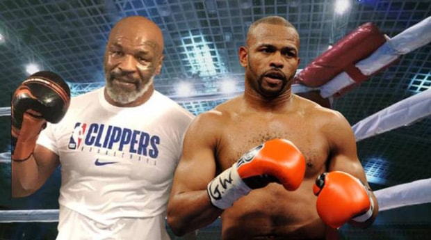 Theo kế hoạch, vào ngày 28/11 tới tại California, trận đấu giữa Mike Tyson và Roy Jones sẽ diễn ra. Ảnh: internet.