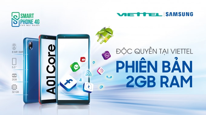 Anh minh hoa Samsung Galaxy A1 core