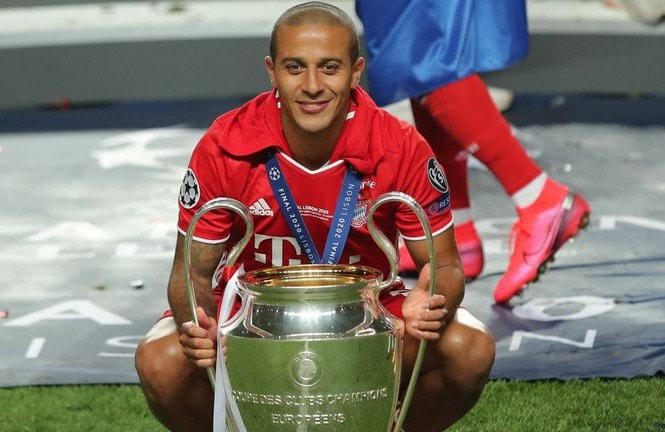 CLB Liverpool chiêu mộ thành công ‘siêu tiền vệ’ Thiago Alcantara. Ảnh: internet.
