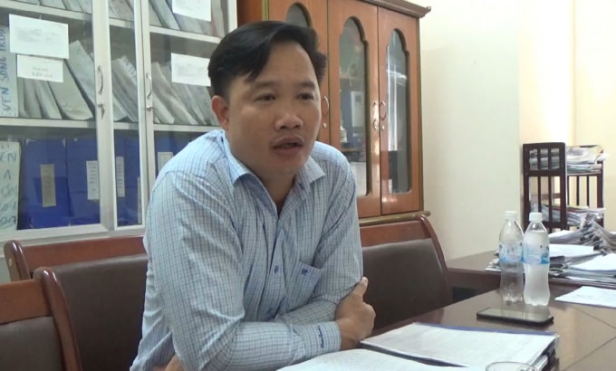 Ông Phan Văn Trọng – Trưởng phòng Tài nguyên và Môi trường huyện Phú Lộc