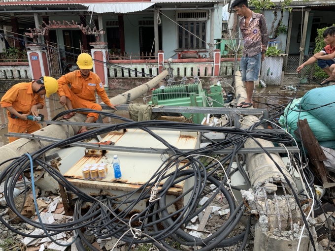 Hệ thống điện hư hỏng nghiêm trọng.