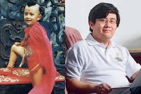 Triệu Hân Bồi ngày ấy và bây giờ. Ảnh: internet.