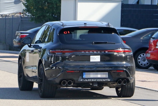 Porsche Macan phiên bản mới. Ảnh: Carscoops