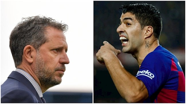 Vị Giám đốc Fabio Paratici xác nhận hủy bỏ việc chiêu mộ Suarez. Ảnh: internet.