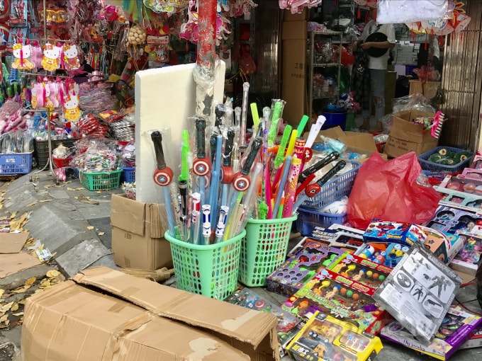 Một số mặt hàng đồ chơi