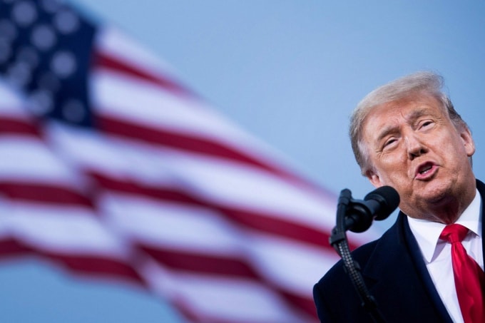 Tổng thống Mỹ Donald Trump. Ảnh: AFP