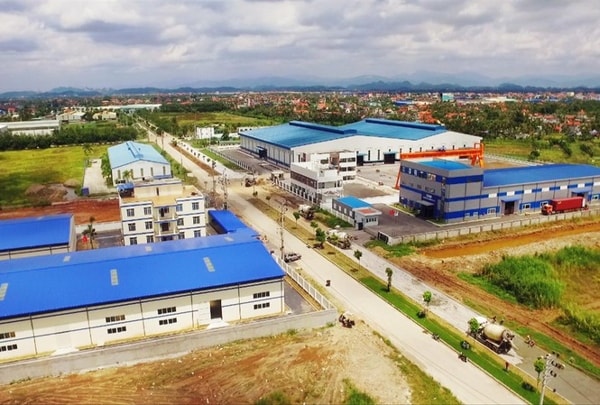 Một góc Khu công nghiệp Nam Cầu Kiền. Ảnh: Website doanh nghiệp