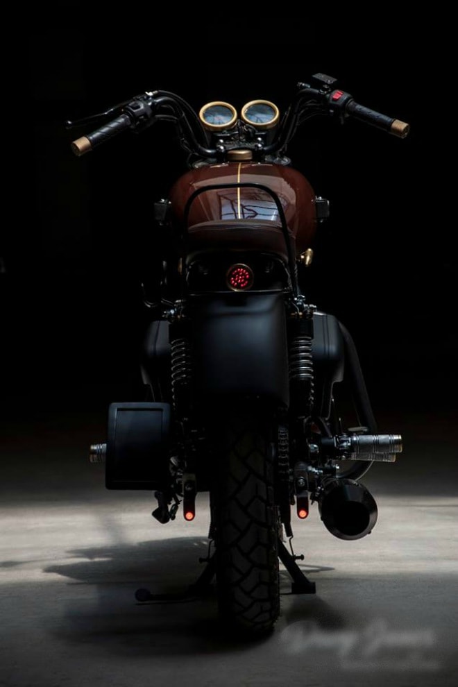Chim Sấm Royal Enfield Thunderbird thực sự đẹp mê hồn. Ảnh: TL.