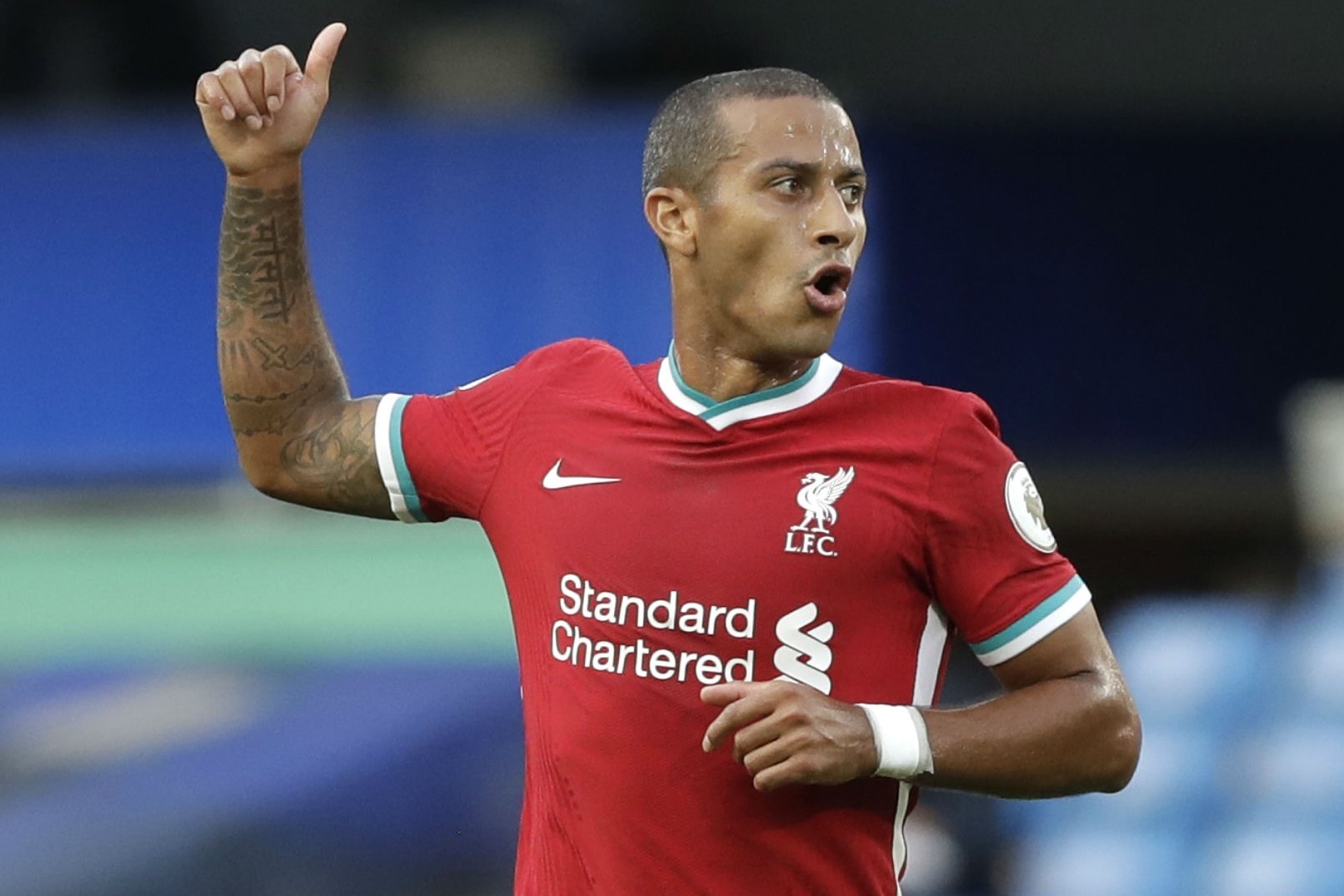 Tiền vệ Thiago Alcantara là cái tên mới nhất của Premier League dương tính COVID-19. Ảnh: internet.