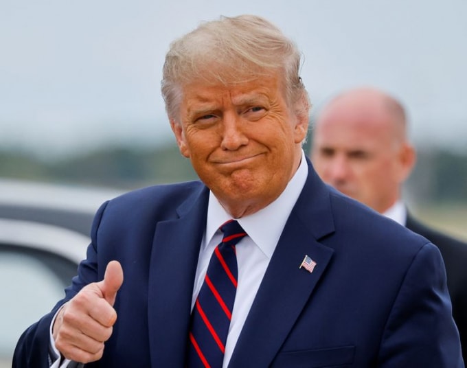 Tổng thống Mỹ Donald Trump. Ảnh: Reuters