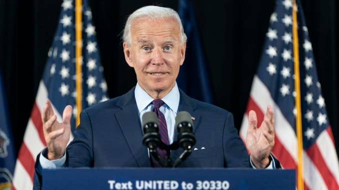 Ứng viên đảng Dân chủ Joe Biden - Ảnh: Reuters