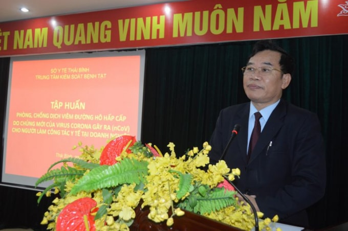 Giám đốc Sở Y tế Thái Bình Phạm Văn Dịu