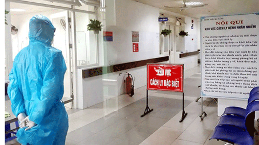 Khu vực điều trị bệnh nhân COVID-19 được bố trí nghiêm ngặt để đảm bảo an toàn nhất có thể. Ảnh: internet.