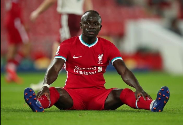 Ngôi sao Sadio Mane dương tính COVID1-19 nên không thể có mặt ở trận đối đầu Aston Villa tại vòng 4 giải Ngoại hạng Anh vào Chủ nhật. Ảnh: internet.