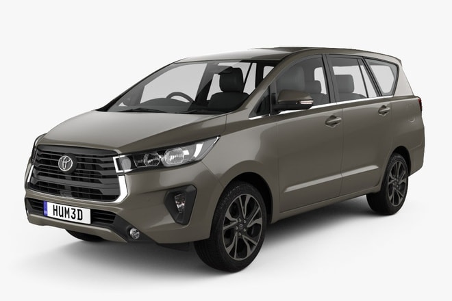 Mô hình 3D của xe Toyota Innova 2021. Ảnh: TL