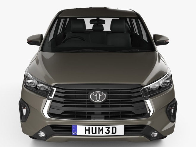 Mô hình 3D của xe Toyota Innova 2021. Ảnh: TL