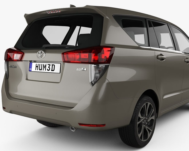Mô hình 3D của xe Toyota Innova 2021. Ảnh: TL