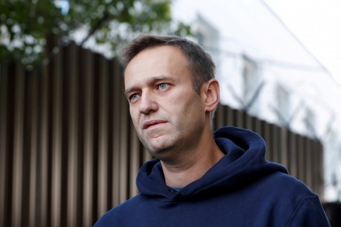 Thủ lĩnh đối lập Nga Alexei Navalny. Ảnh: Reuters