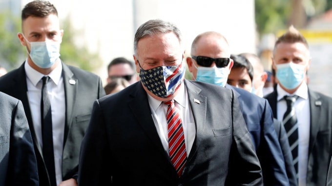 Ngoại trưởng Mỹ Mike Pompeo sẽ không tới Mông Cổ và Hàn Quốc như kế hoạch ban đầu. Ảnh: Reuters