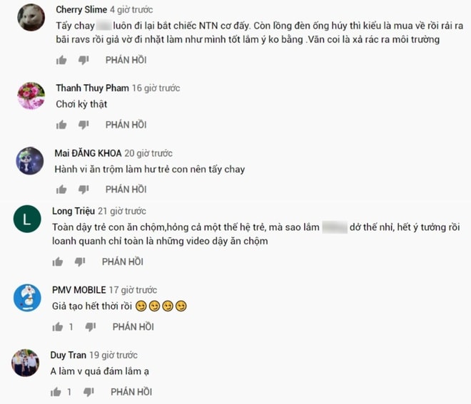 Hưng Vlog lại gây bức xúc khi đăng tải video trộm tiền từ heo đất. Ảnh: TL