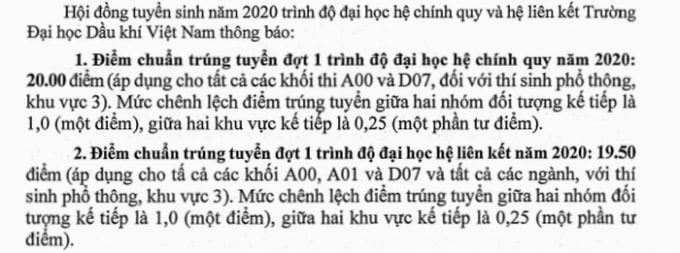 ĐẠI HỌC DẦU KHÍ