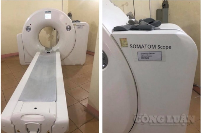 Máy chụp cắt lớp nhãn hiệu Siemens được Giám đốc Sở y tế Sơn La xác nhận có nguồn gốc xuất xứ từ Đức. Nhưng thực chất đây là máy chụp cắt lớp nhãn hiệu Siemens có nguồn gốc xuất xứ từ Trung Quốc.