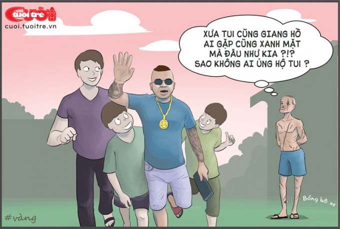 Tranh minh họa. Nguồn: Tuổi trẻ cười