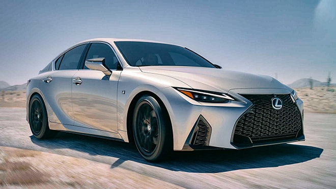 Mẫu xe Lexus IS 2021. Ảnh: Lexus