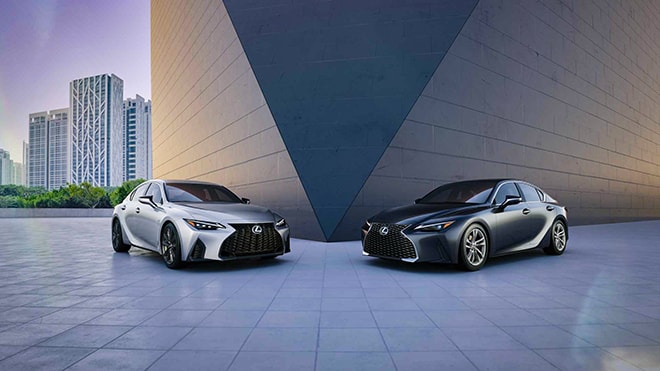 Mẫu xe Lexus IS 2021. Ảnh: Lexus