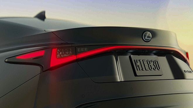 Mẫu xe Lexus IS 2021. Ảnh: Lexus