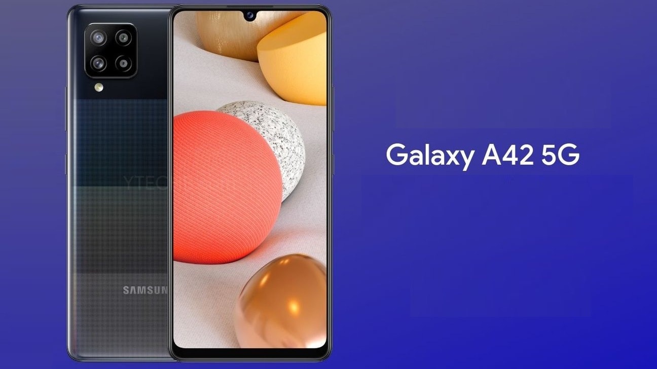 Hiện chưa rõ Galaxy A42 5G sẽ lên kệ vào ngày nào. Ảnh: Samsung