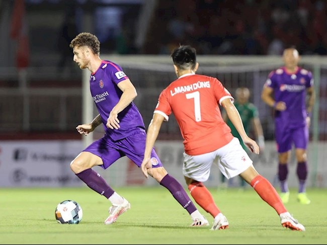Sài Gòn FC đại thắng 2-1 trước Hồng Lĩnh Hà Tĩnh. Ảnh: internet.