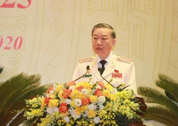 Đại tướng Tô Lâm phát biểu khai mạc đại hội
